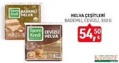 TARIM KREDİ HELVA ÇEŞİTLERİ 350 G fiyat ve kampanya bilgisi
